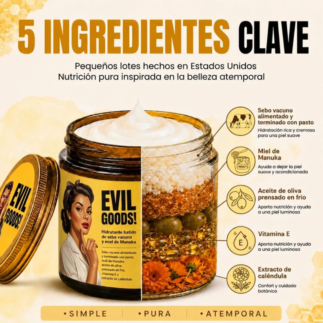 Whipped Tallow Honey Balm